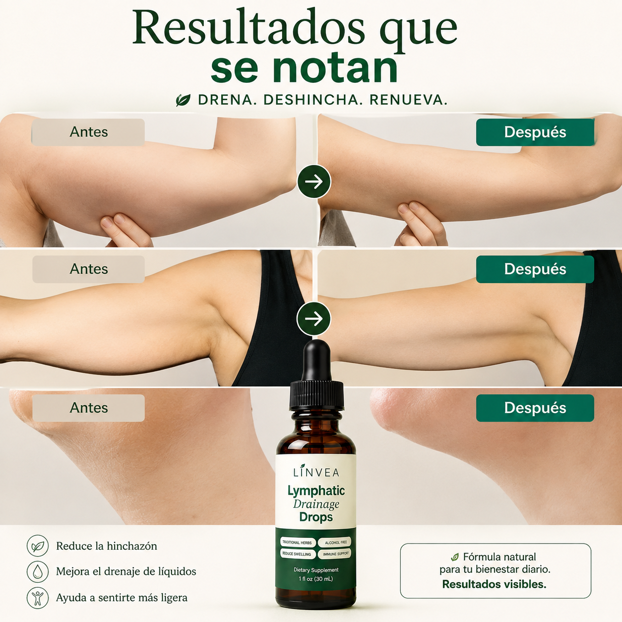 Gotas Drenantes de Linvea